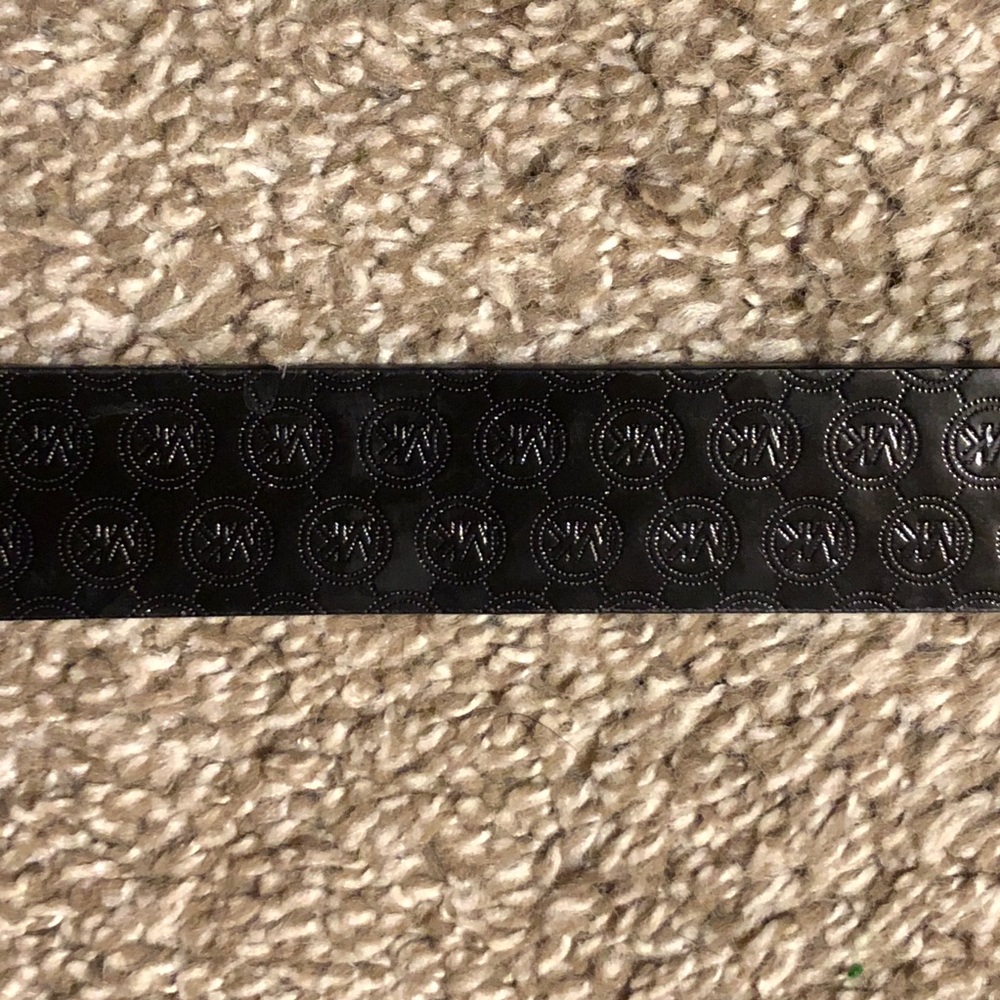 MICHAEL Michael Kors Black Belt, Size XL